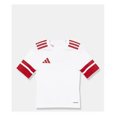 Dětské tričko adidas Performance bílá barva, s aplikací, JJ0059