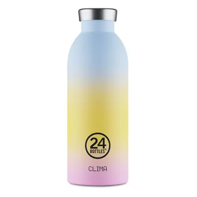 Termoláhev 24bottles Clima Bottle 500ml Aurora žlutá barva, Clima.050.Aurora