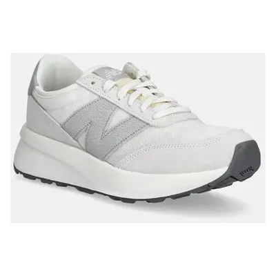 Dětské sneakers boty New Balance 370 šedá barva, GS370AA