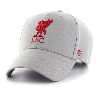 Čepice 47brand EPL Liverpool šedá barva, s aplikací