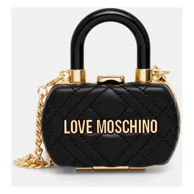 Kabelka Love Moschino černá barva, JC4056PP1