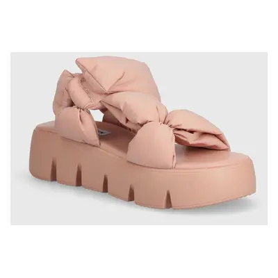 Sandály Steve Madden Bonkers dámské, růžová barva, na platformě, SM11002465