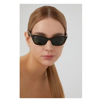 Sluneční brýle Ray-Ban LADY BURBANK dámské, černá barva, 0RB2299