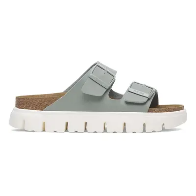 Pantofle Birkenstock Arizona Chunky Birkenstock x Papillio dámské, modrá barva, na platformě, 10