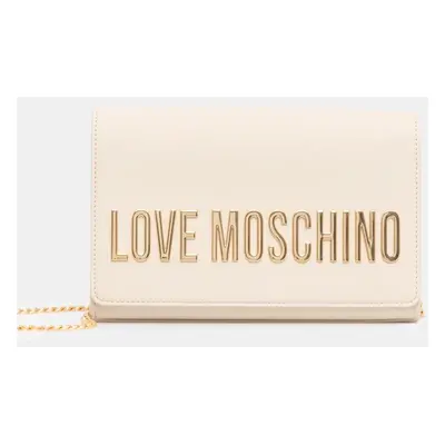 Kabelka Love Moschino béžová barva, JC4103PP1