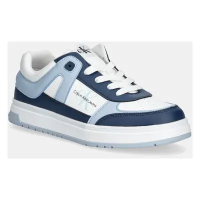 Dětské sneakers boty Calvin Klein Jeans modrá barva, V3X9-82091