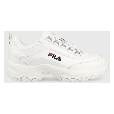 Dětské sneakers boty Fila Strada bílá barva