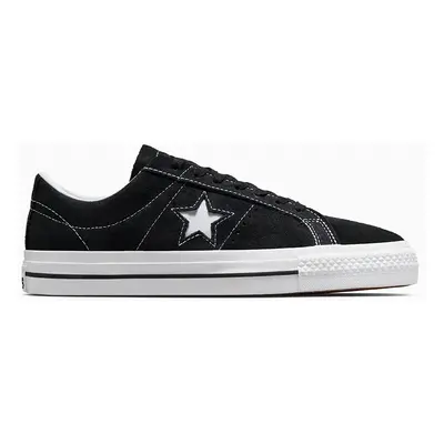 Semišové tenisky Converse One Star Pro Tn+ černá barva, 171327C