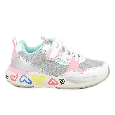 Dětské sneakers boty Primigi stříbrná barva, PUP 79583