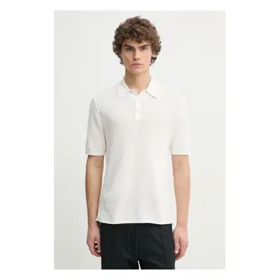 Polo tričko Rag & Bone bílá barva, MBS22HS019UC19