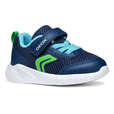 Dětské sneakers boty Geox SPRINTYE zelená barva