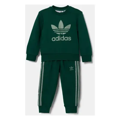 Tepláková souprava adidas Originals zelená barva, JC6611