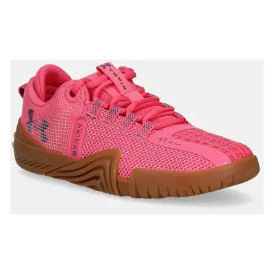 Tréninkové boty Under Armour TriBase Reign 6 růžová barva, 3027342