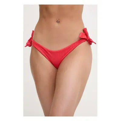 Plavkové kalhotky Max Mara Beachwear červená barva, 2416821219600