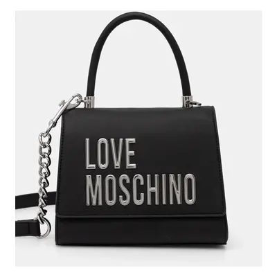 Kabelka Love Moschino černá barva, JC4024PP1