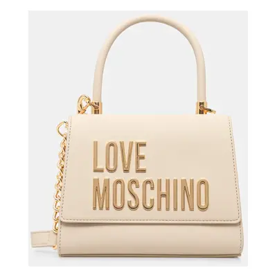 Kabelka Love Moschino béžová barva, JC4024PP1