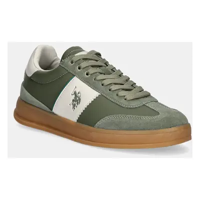 Sneakers boty U.S. Polo Assn. CAMPY001M/5YS3 zelená barva, CAMPY