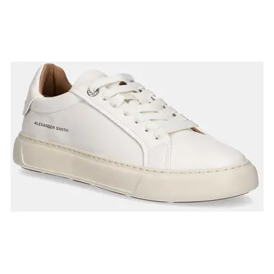 Kožené sneakers boty Alexander Smith Soho bílá barva, ASBBSOM3660WHT