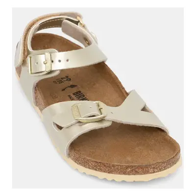 Dětské sandály Birkenstock Rio AS Kids AS Kids zlatá barva, 1029540