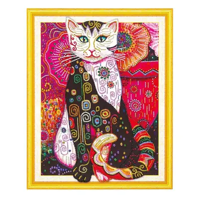 Sada DIY mozaika Graine Creative Cat Diamond Painting