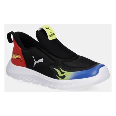 Dětské sneakers boty Puma Fun Racer 2 SLIPTECH Hot Wheels černá barva, 401409