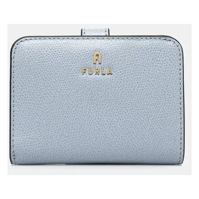 Kožená peněženka Furla modrá barva, WP00315 ARE000 3593S