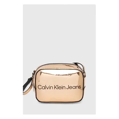 Kabelka Calvin Klein Jeans oranžová barva, K60K611859