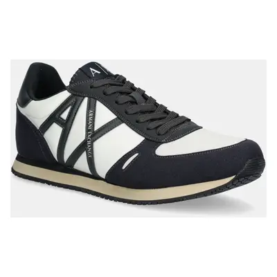 Sneakers boty Armani Exchange tmavomodrá barva, XUX017 XCC68 U390