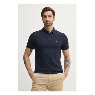 Polo tričko Tommy Hilfiger tmavomodrá barva, MW0MW38951