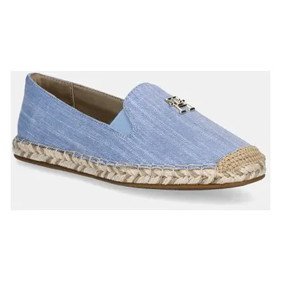 Espadrilky Tommy Hilfiger CHAMBRAY ESPADRILLE modrá barva, FW0FW08539