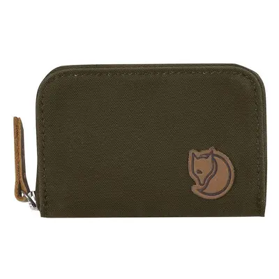 Peněženka Fjallraven Zip Card Holder zelená barva, F24218