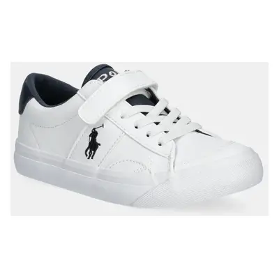 Dětské sneakers boty Polo Ralph Lauren RYLEY PS bílá barva, RL02450103