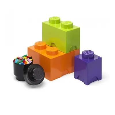 Sada skladovacích nádob s víkem Lego 4-pack