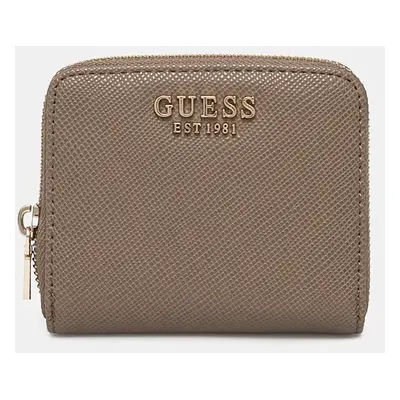 Peněženka Guess LAUREL hnědá barva, SWZG85 00137