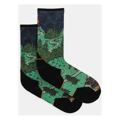 Ponožky Smartwool Trail Run Neature Print Crew SW002693