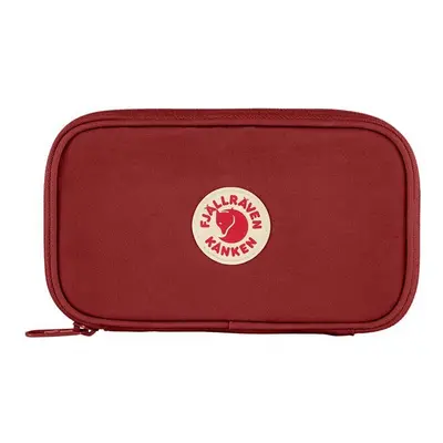 Peněženka Fjallraven Kanken Travel Wallet vínová barva, F23781.326