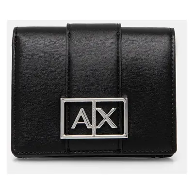 Peněženka Armani Exchange černá barva, XW000360 AF12039