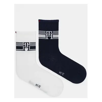 Dětské ponožky Tommy Hilfiger 2-pack modrá barva, 701232710