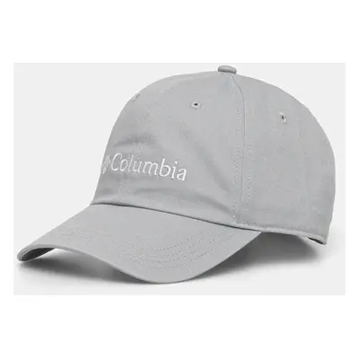 Bavlněná baseballová čepice Columbia Provisions Ball Cap šedá barva, s aplikací, 2096351