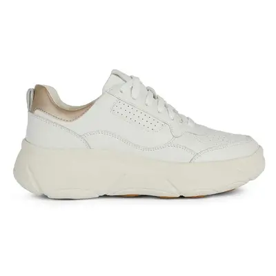 Kožené sneakers boty Geox D NEBULA 2.0 X bílá barva, D45NHB 046NF C1000