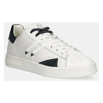 Sneakers boty Armani Exchange bílá barva, XUX245 XV915 U384