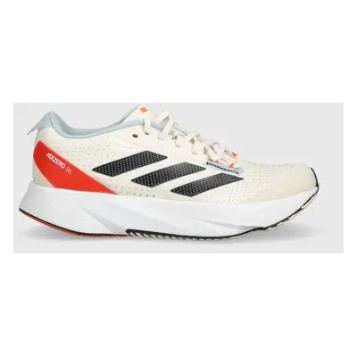 Dětské sneakers boty adidas Performance ADIZERO SL J béžová barva