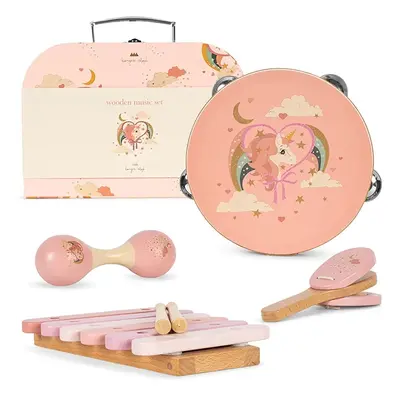 Sada hudebních nástrojů Konges Sløjd WOODEN MUSIC SETS FSC KS102148