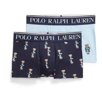 Bavlněné boxerky Polo Ralph Lauren 2-pack zelená barva, 714843425