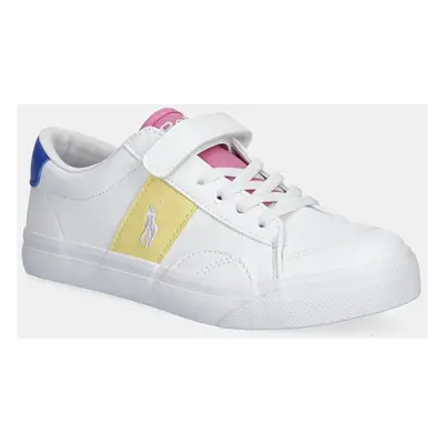 Dětské sneakers boty Polo Ralph Lauren RYLEY PS bílá barva, RL02450101