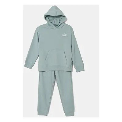 Dětská tepláková souprava Puma Loungewear Suit TR tyrkysová barva, 686304