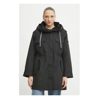 Parka MICHAEL Michael Kors černá barva, přechodná, MR520HB7LD