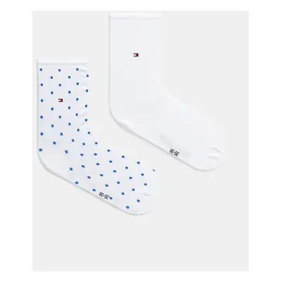 Ponožky Tommy Hilfiger 2-pack dámské, černá barva, 100001493