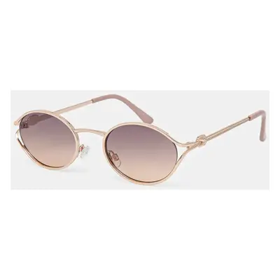 Sluneční brýle Aldo CLUBSUNNIES dámské, zlatá barva, 13935359