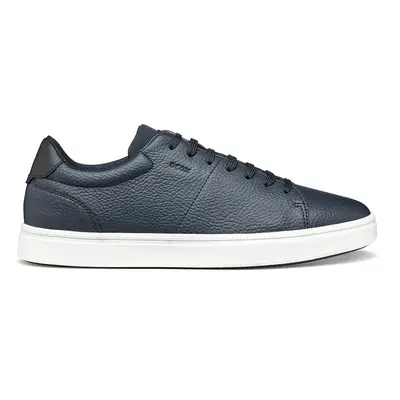 Kožené sneakers boty Geox U BALTMOORE tmavomodrá barva, U55LDA 0009B C4002